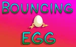 Bouncing Egg - arcade game, play online free, no download