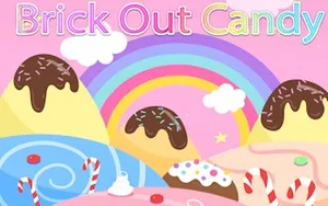 Brick Out Candy - arcade game, play online free, no download
