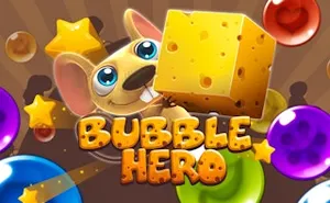 Bubble Hero 3D - match-3 game, play online free, no download