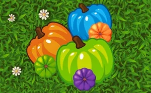 Color Pumpkin Match - arcade game, play online free, no download