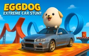 Eggdog Extreme Car Stunt - driving game, play online free, no download