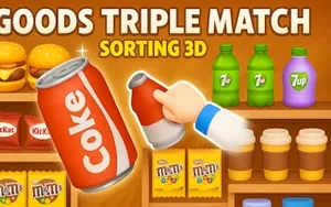 Goods Triple Match - Sorting 3D - match-3 game, play online free, no download