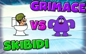 Grimace Vs Skibidi - strategy game, play online free, no download