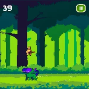 Jungle Game - retro game, play online free, no download