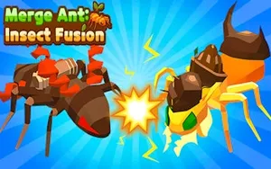 Merge Ant: Insect Fusion - arcade game, play online free, no download