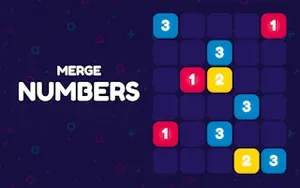 Merge Numbers - Blocks Puzzle - match-3 game, play online free, no download