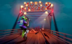 Moto Maniac 2 - sports game, play online free, no download
