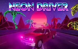 Neon Driver - driving game, play online free, no download