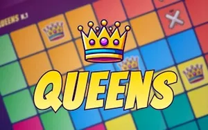 Queens - puzzle game, play online free, no download