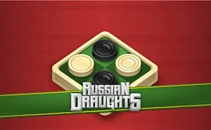 Russian Draughts - board game, play online free, no download