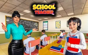 School Teacher - simulation game, play online free, no download