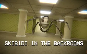 Skibidi in the Backrooms - action game, play online free, no download