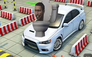 Skibidi Toilet Parking Car - driving game, play online free, no download
