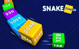 Snake 2048.io - 2048 game, play online free, no download