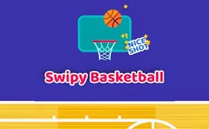 Swipy Basketball - sports game, play online free, no download