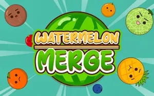 Watermelon Merge - 2048 game, play online free, no download