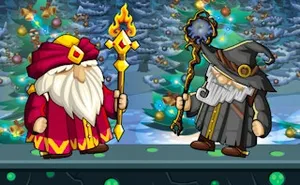 Wizard Santa Jump - arcade game, play online free, no download